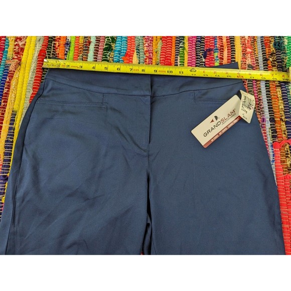 Grand Slam Women 6 Stretch 360 Comfort Waistband Golf Shorts UPF50 Black - Picture 7 of 12